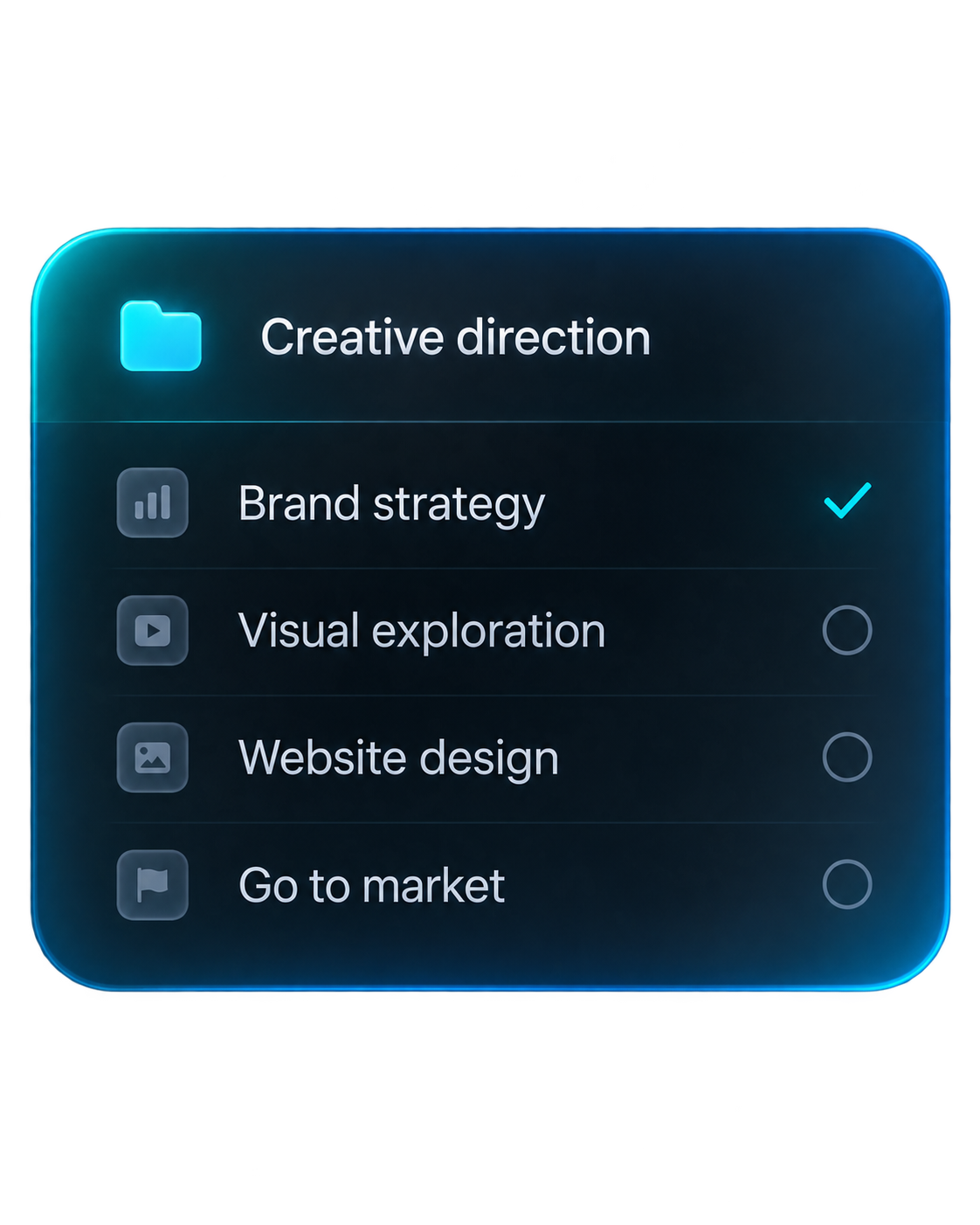 RGMG creative direction panel