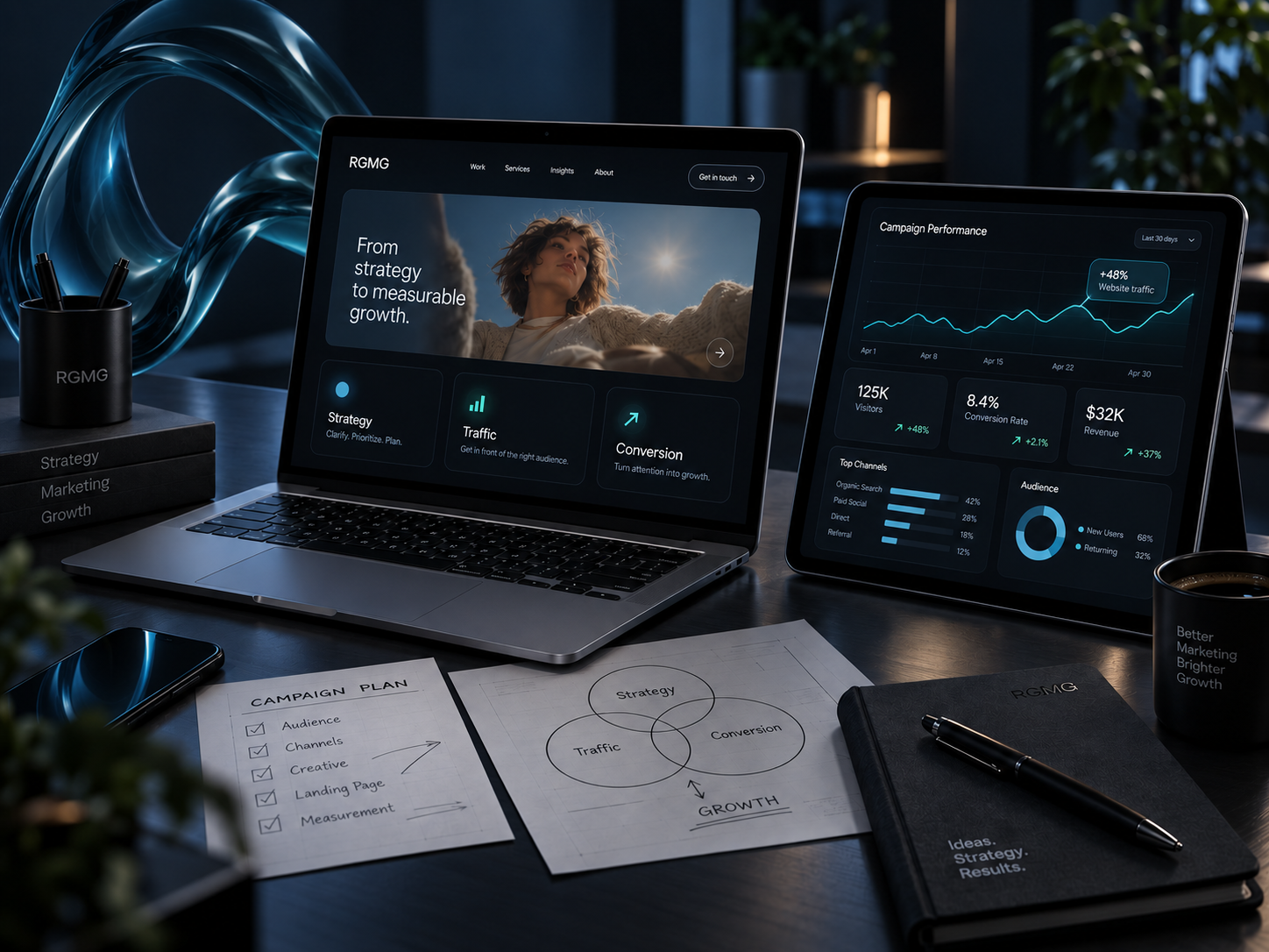 RGMG connected marketing system